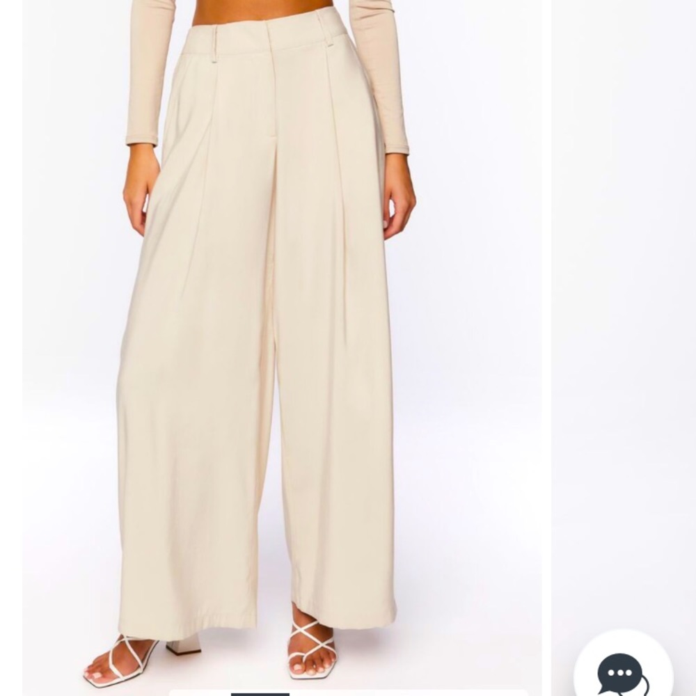 Forever 21 High Rise Wide Leg Trousers NWT